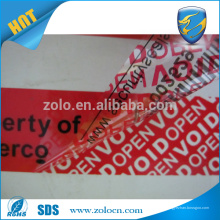 Großhandel Sicherheit Etikett PET Custom Logo Shenzhen ZOLO Alkohol für Likör Preis